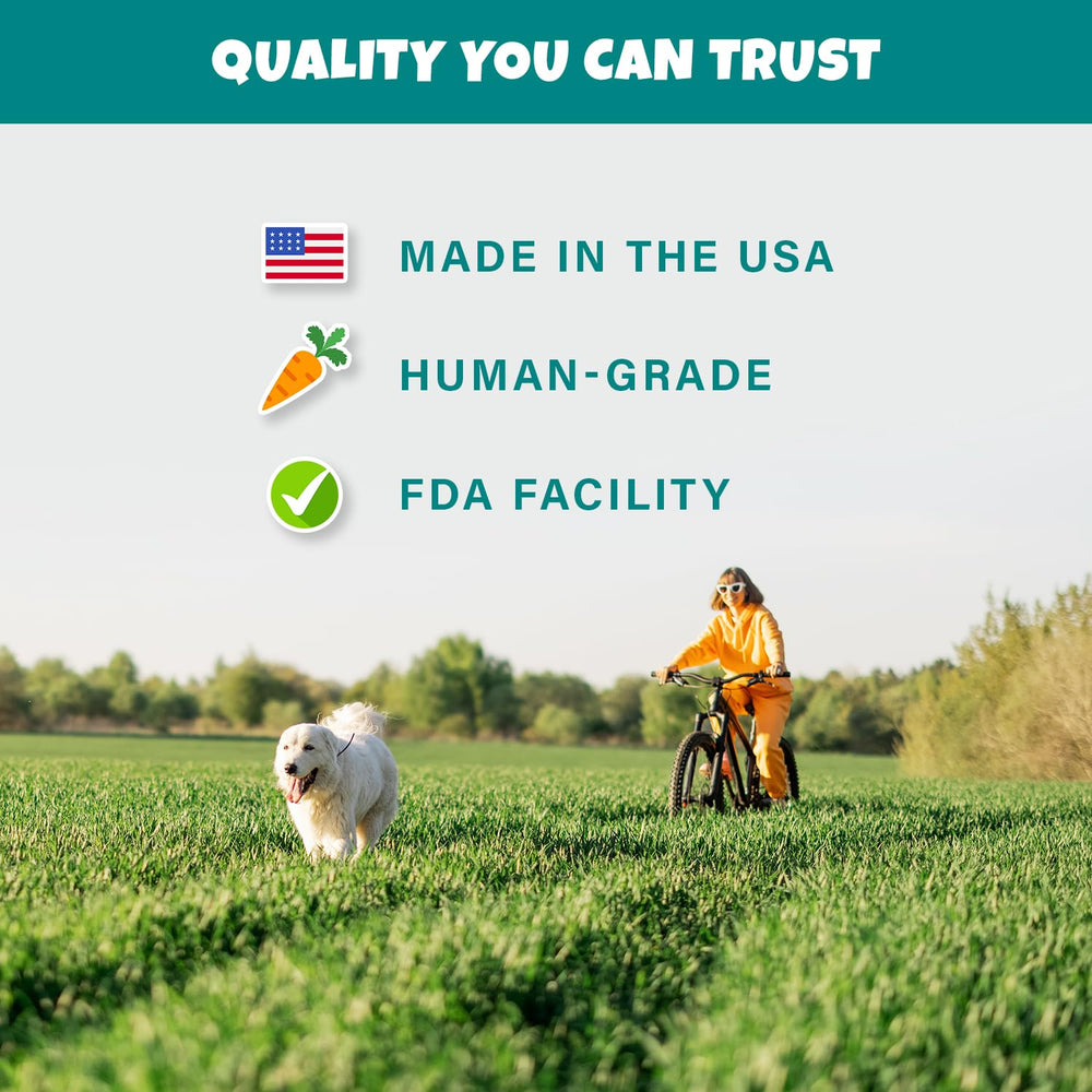 PETIPET vegan dog treats pack featuring plant-based ingredients for allergy-friendly snacking