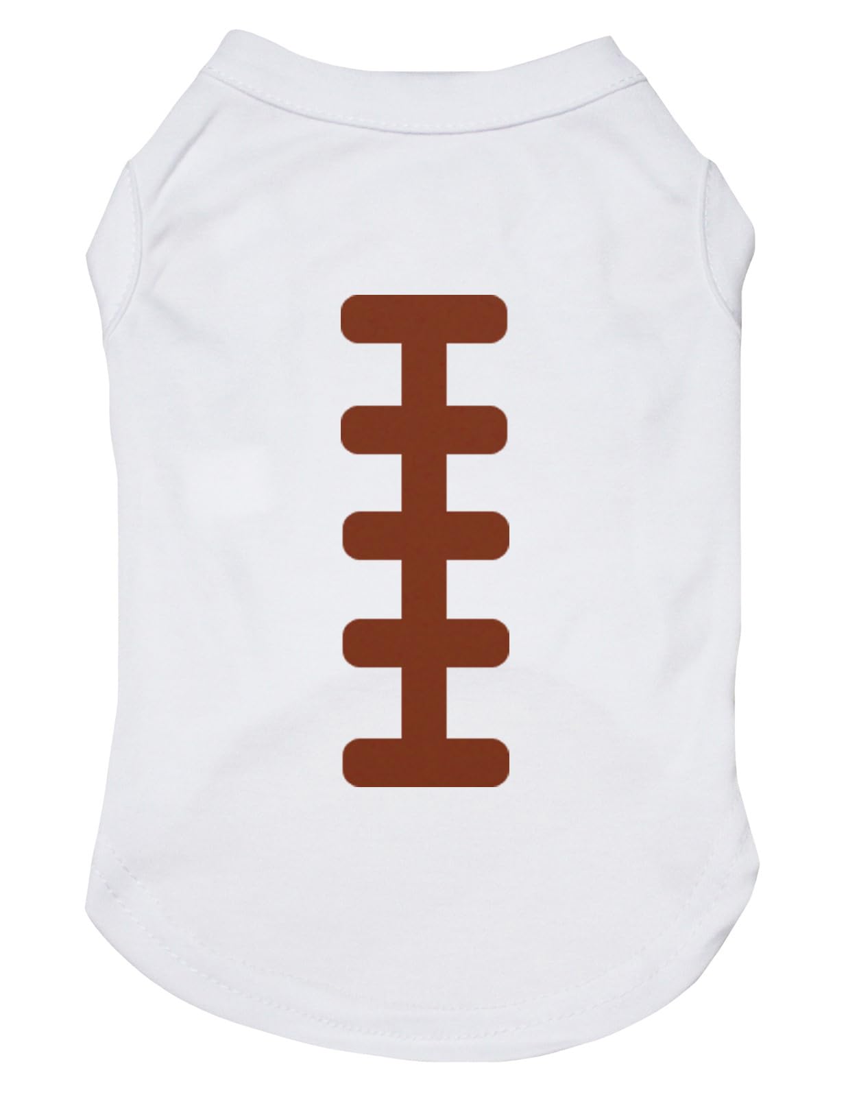 Petitebella rugby print puppy shirt in white-2 XXL provides breathable comfort for daily walks.