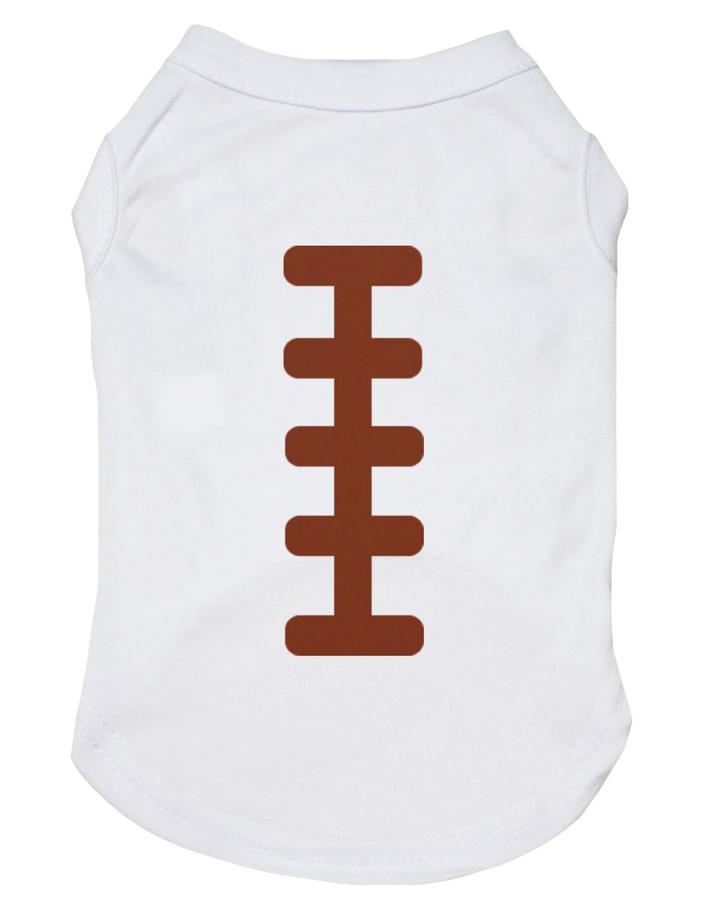 Petitebella rugby print puppy shirt in white-2 XXL provides breathable comfort for daily walks.