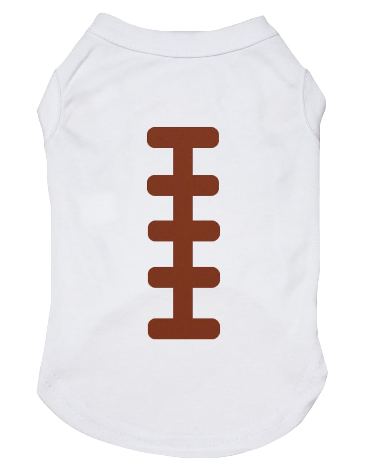 Petitebella rugby print puppy shirt in white-2 XXL provides breathable comfort for daily walks.