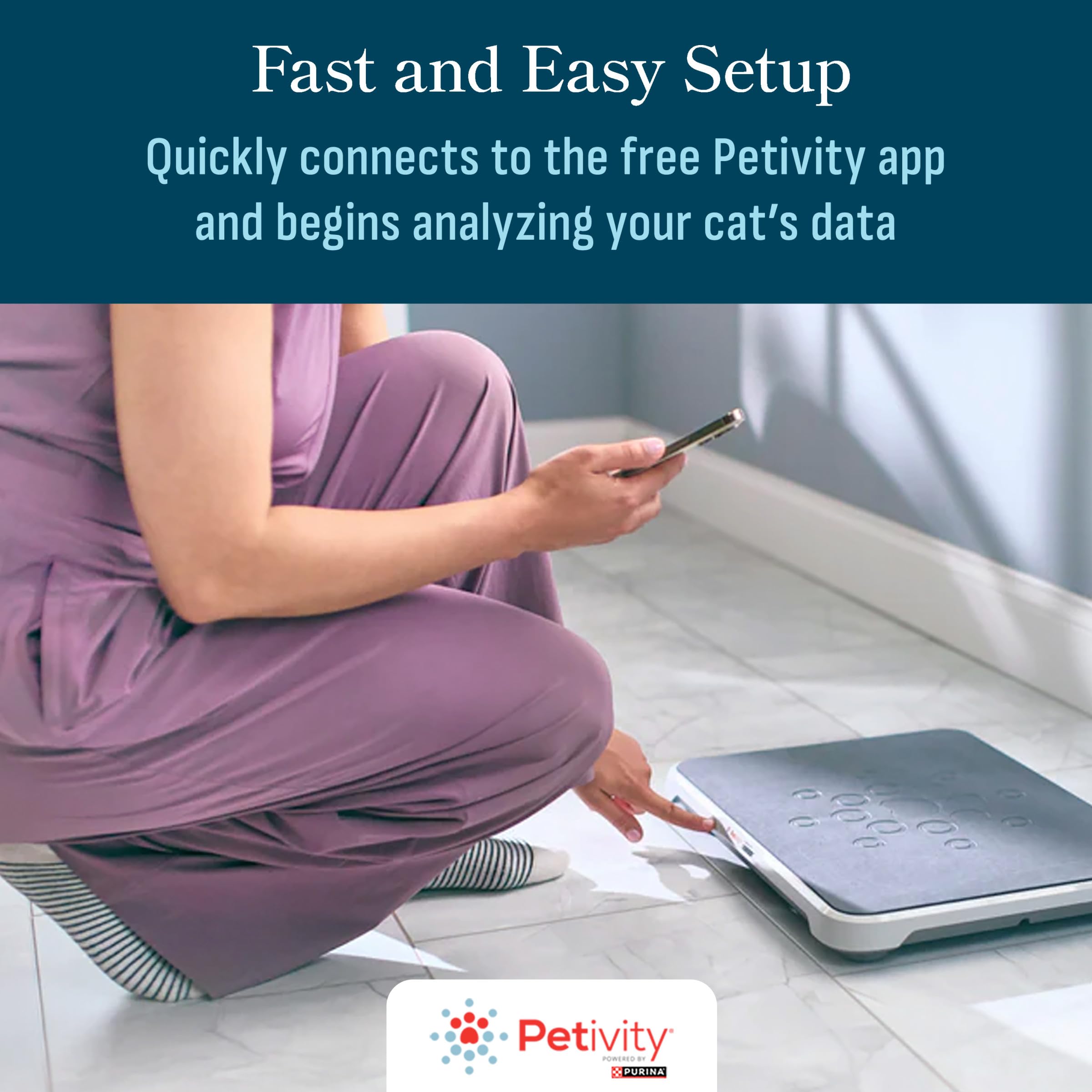 Petivity app notifications keep insights accessible on Android and iOS.