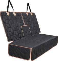 Petiza dog car seat cover back-seat full coverage protects seats from fur and spills.