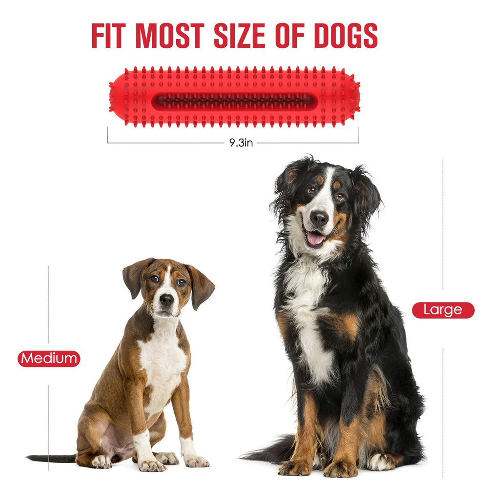 Petizer 9-3-inch length fits medium to large dogs for supervised fetch and gnawing