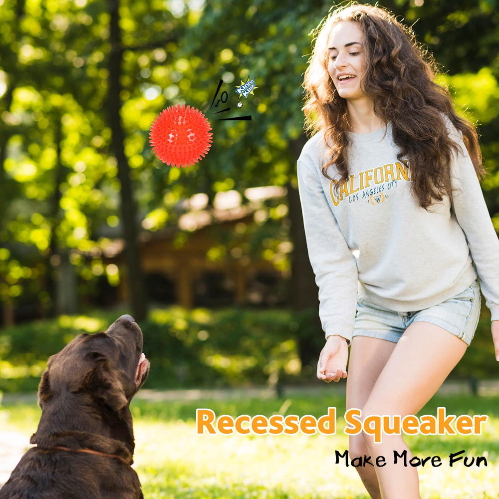 Petizer dog chew toy designed to massage gums during chewing sessions.