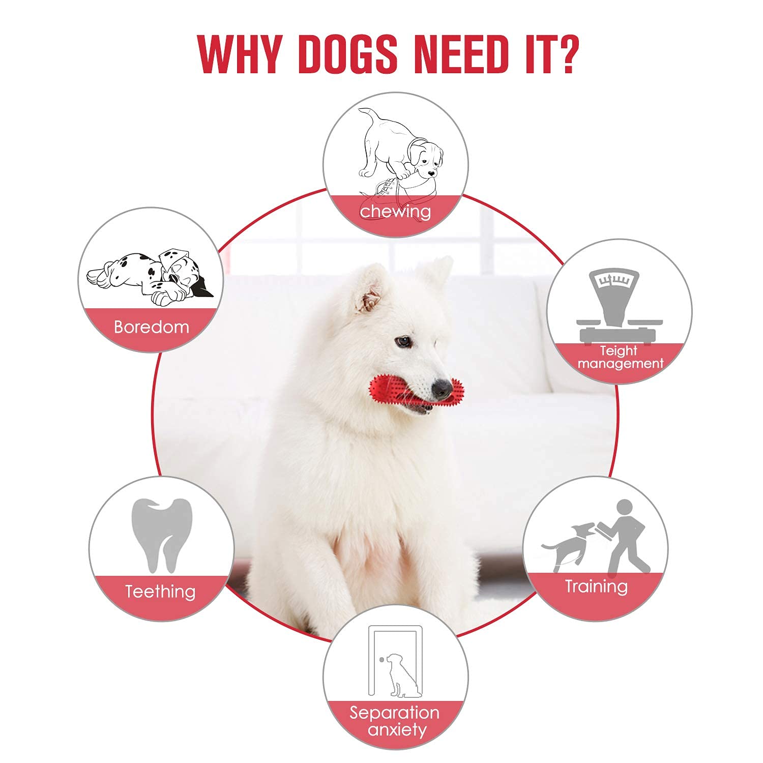 Petizer toothpaste groove supports optional dental hygiene during chew sessions