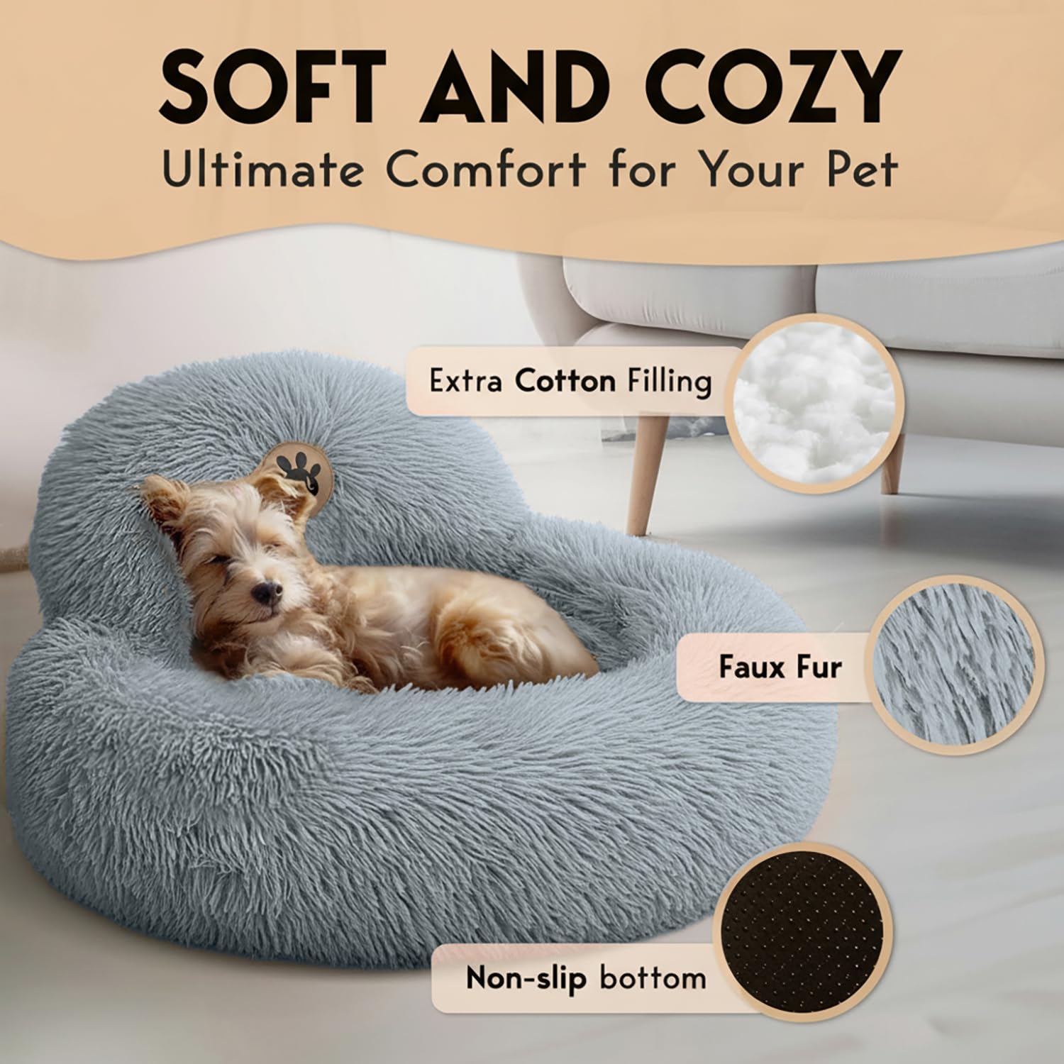 PetJett anti-slip bottom detail demonstrating stable placement