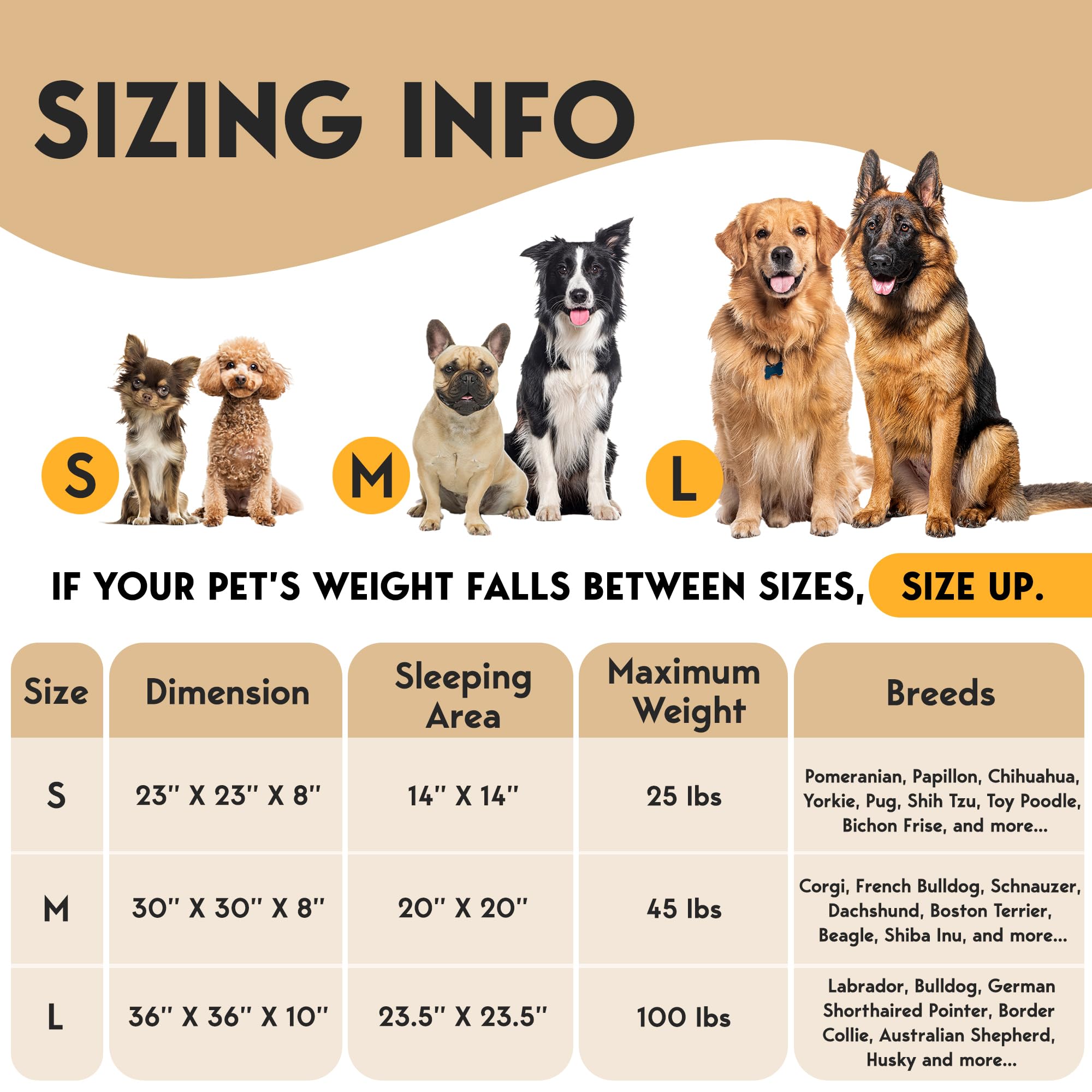 PetJett calming dog bed includes supportive pillow for neck comfort