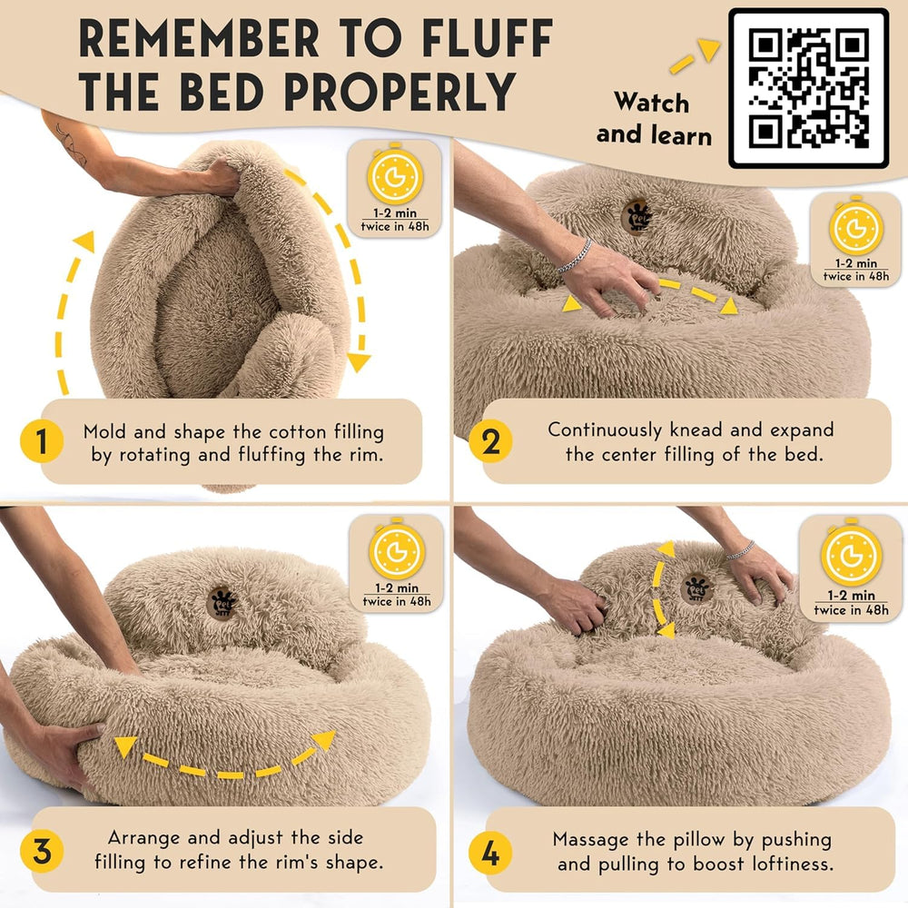 PET JETT bed is machine-washable for easy cleaning after cozy naps.