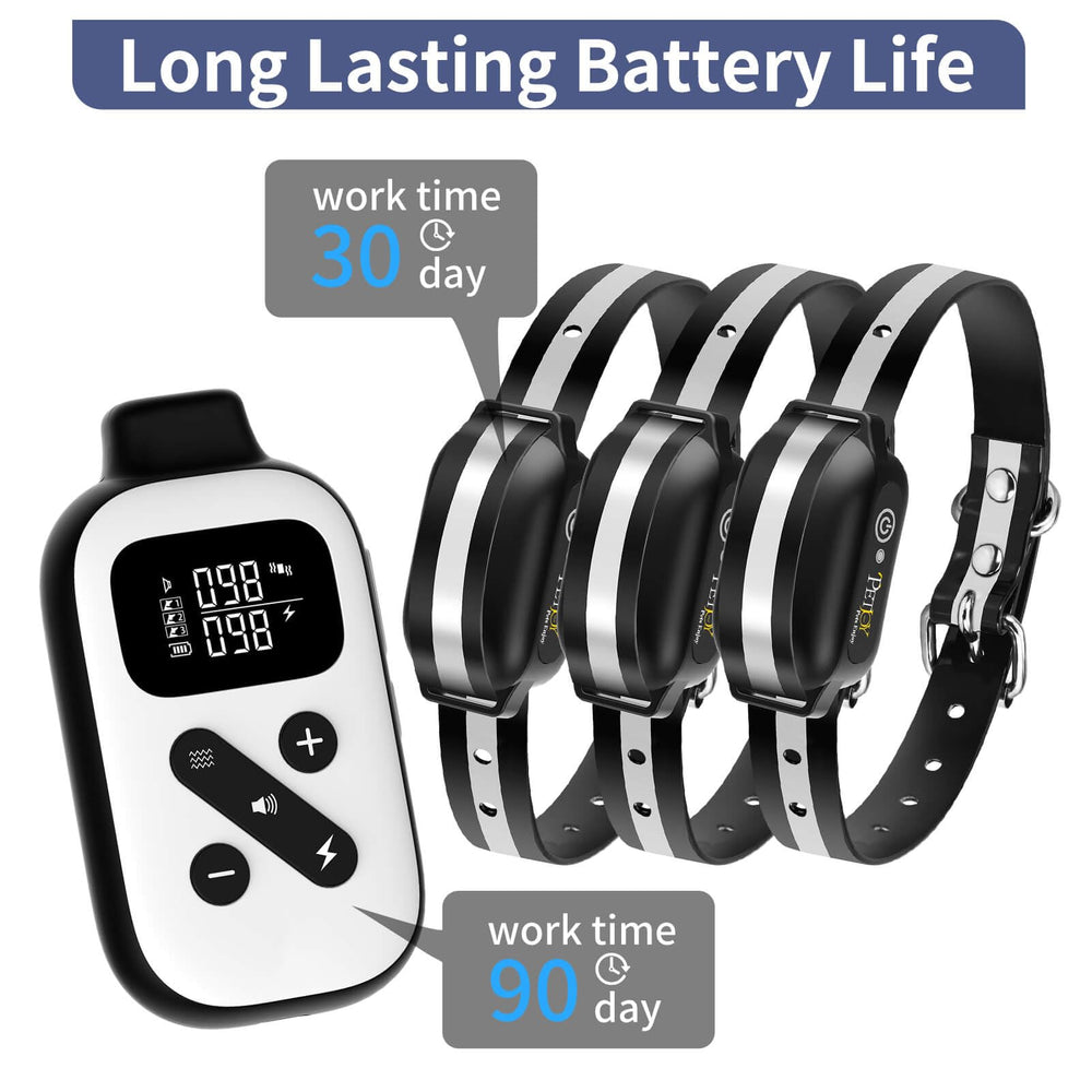 PetJoy adjustable sensitivity levels cater to different breeds