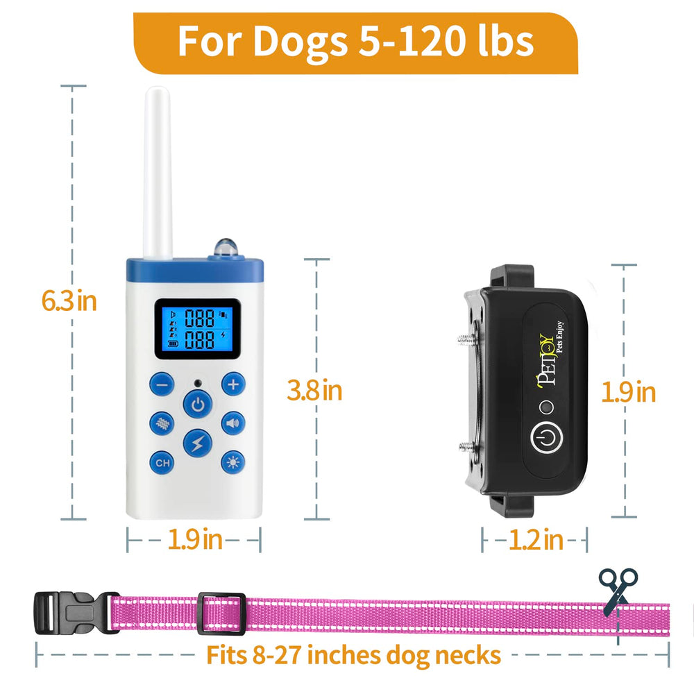 PetJoy long-life remote battery emphasizes low-maintenance training sessions.
