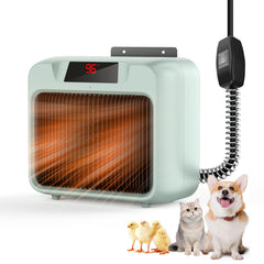 PetJoyAdd wall-mounted dog heater delivers quick warmth in a cozy enclosure.
