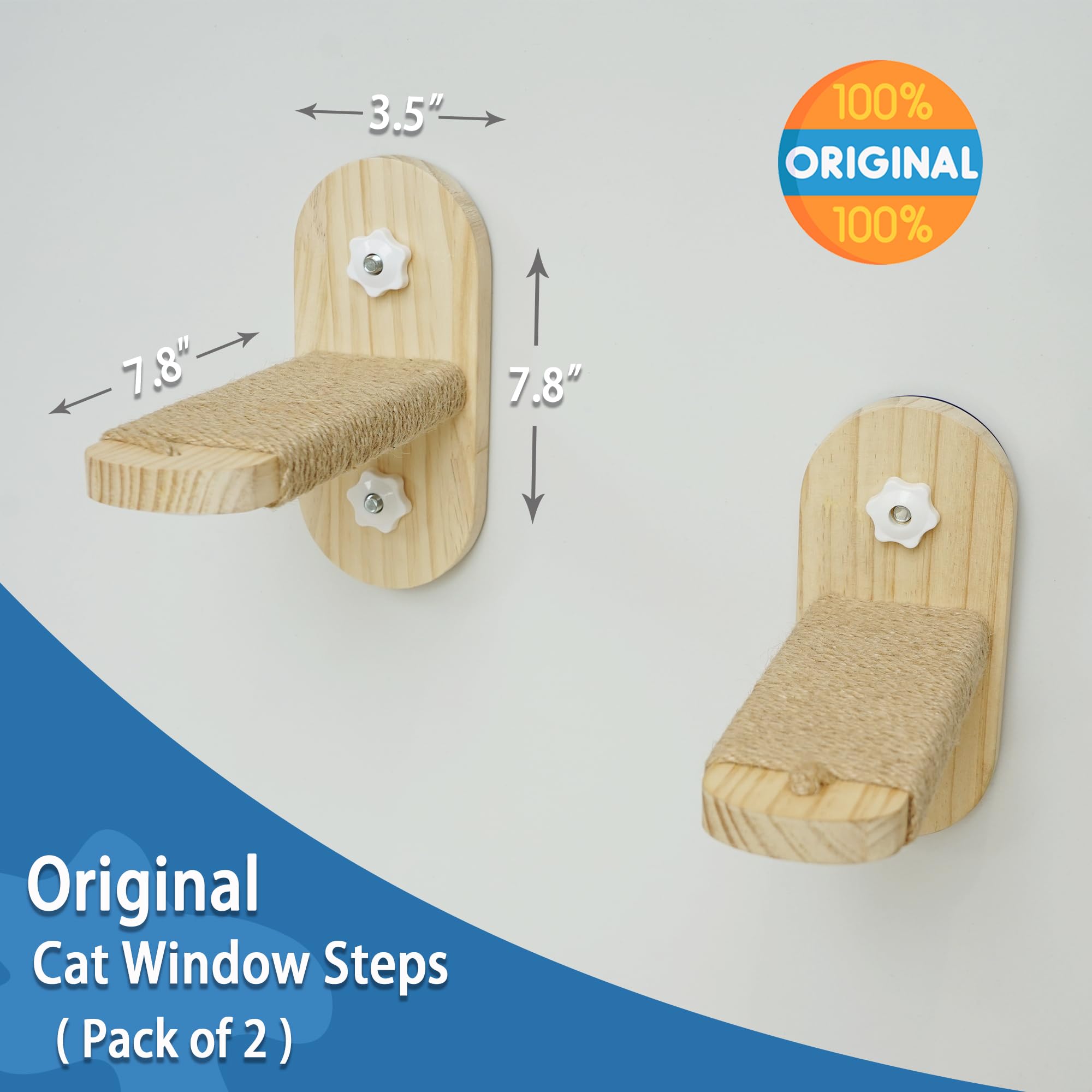 PETKARAY cat window perch on sill demonstrating easy access to bird watching