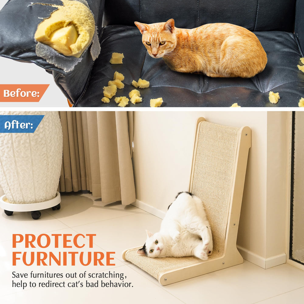 PETKARAY catnip attractant with plush mouse toy to encourage use.