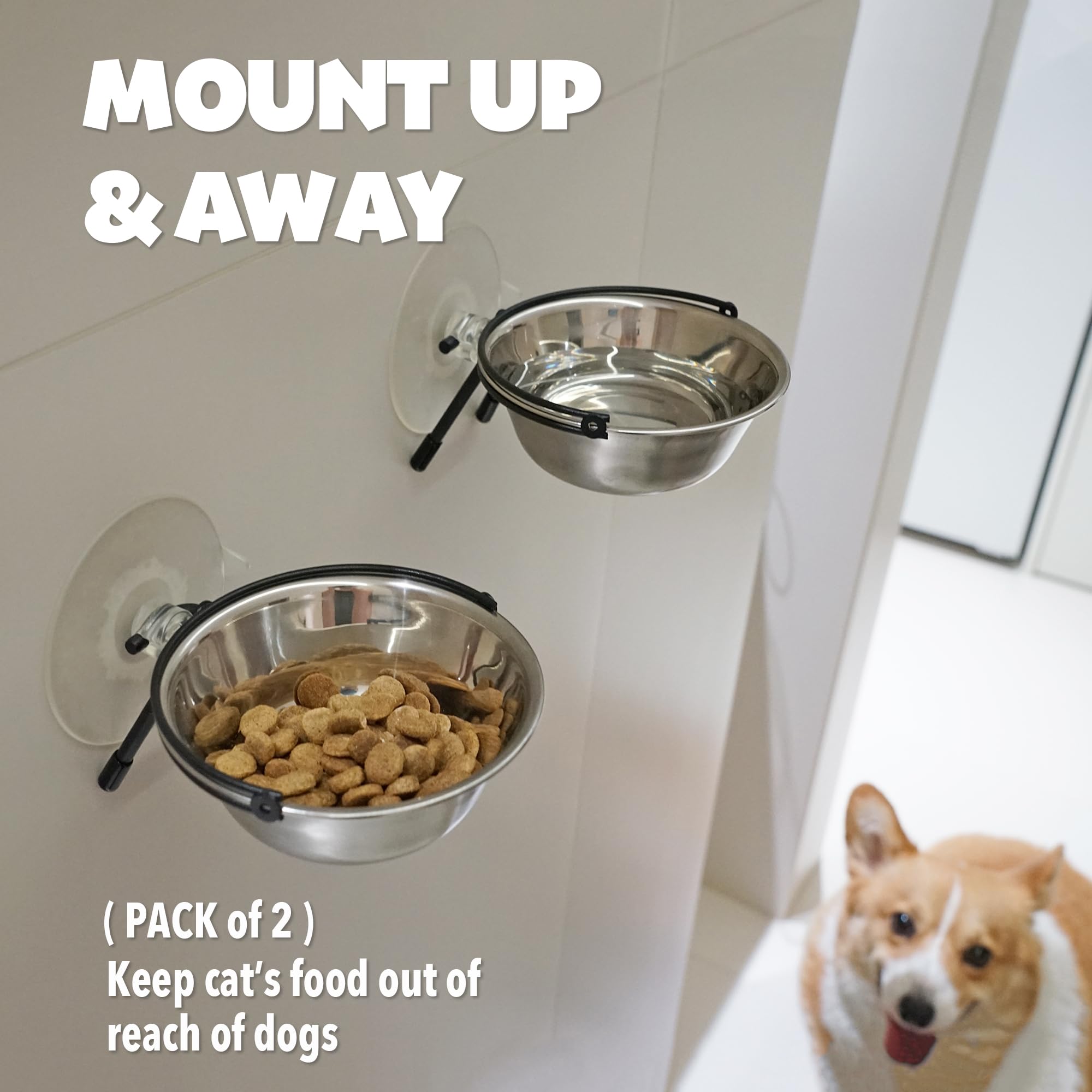 PETKARAY dog-proof cat feeding station keeps meals away from dogs