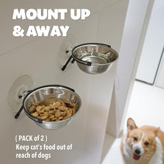 PETKARAY dog-proof cat feeding station keeps meals away from dogs
