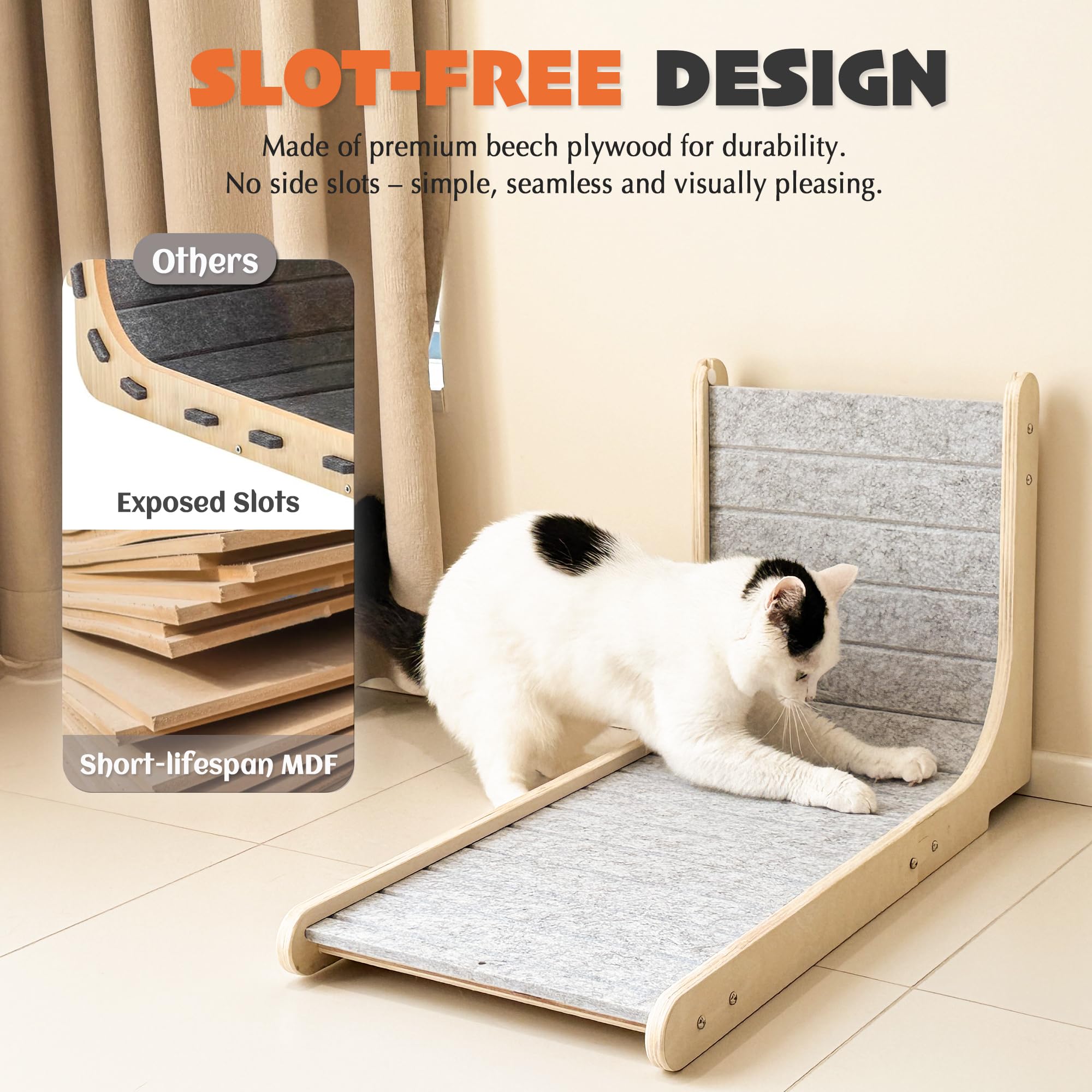 PETKARAY wooden frame assembly shown, quick setup in minutes