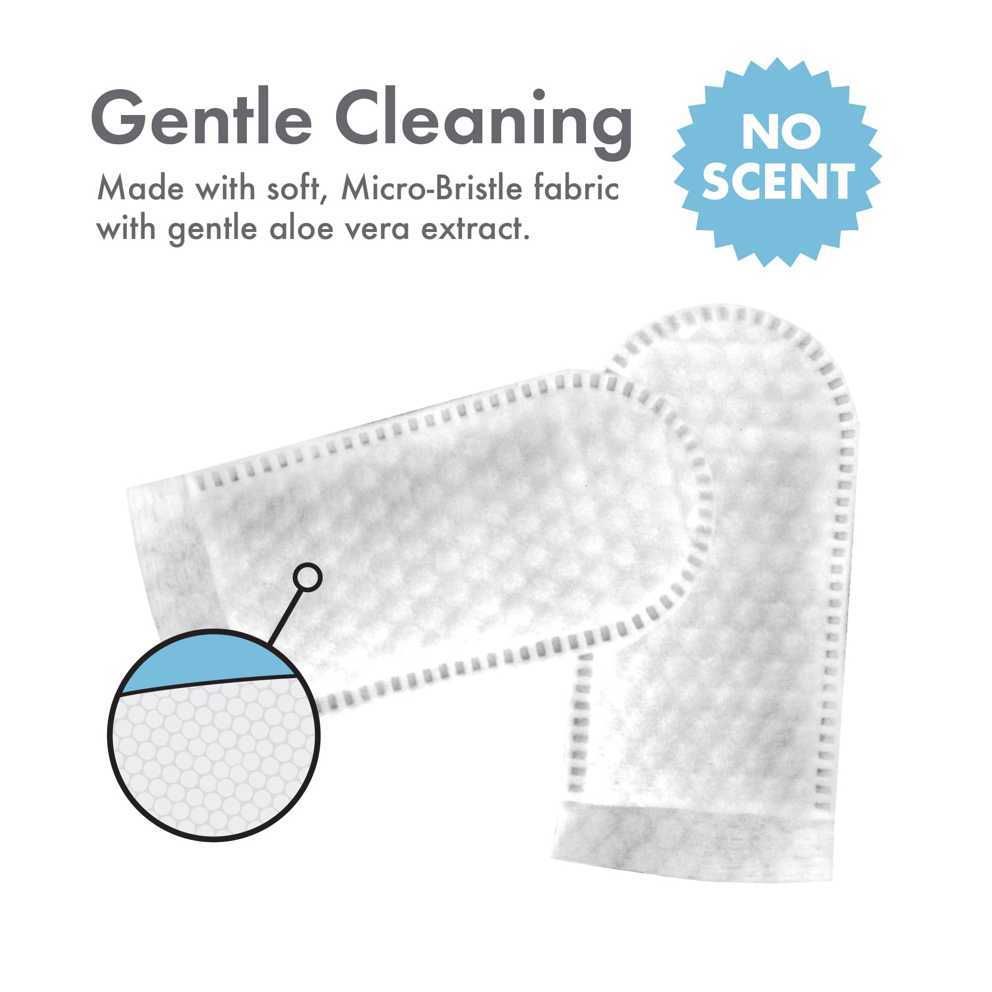 Petkin Fingertip Eye Wipes travel-friendly kit for on-the-go cleaning