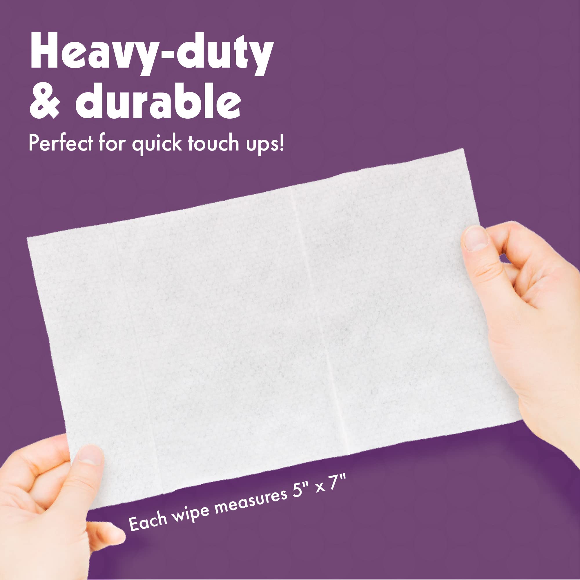 Petkin Jumbo Ear Wipes lightly scented label indicating refreshing odor control