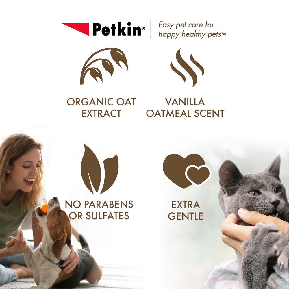 Petkin Mega PetWipes ears eye-area gentle wipe for sensitive spots.