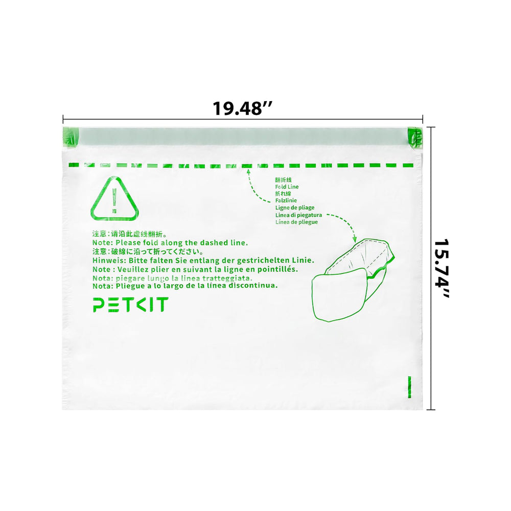 PETKIT 18-count roll package communicates complete replacement supply.