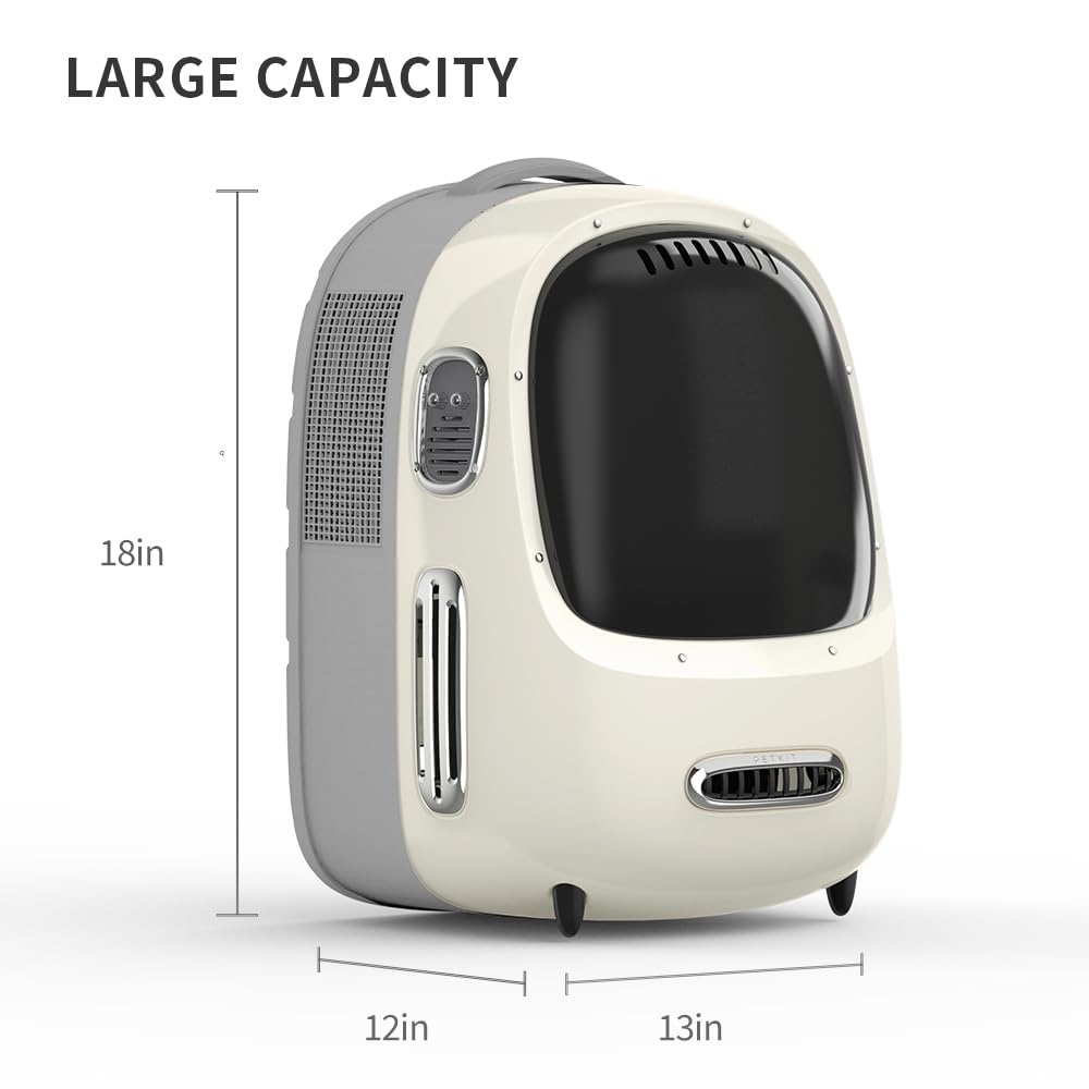 PETKIT Cat Backpack Airline-Approved for convenient cabin travel.