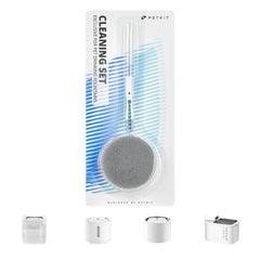 Petkit Cat Water Fountain Cleaning Kit brush clears gunk for safer drinking water.