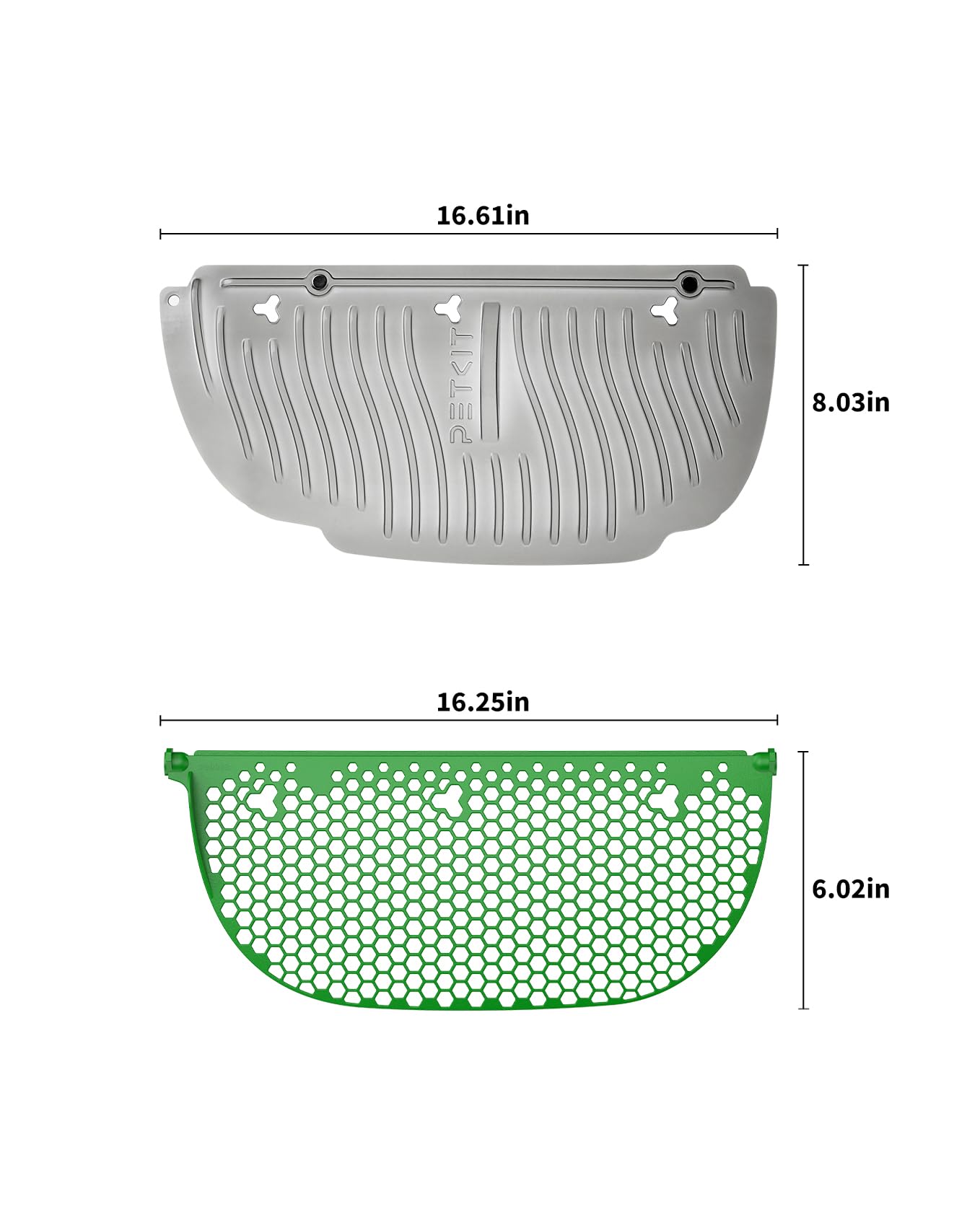 PETKIT compatible with bentonite and clay litter in self-cleaning boxes.