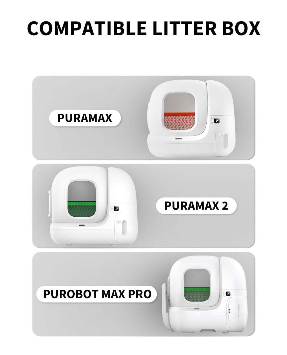 PETKIT curtain click installation ensures secure fit with a satisfying click