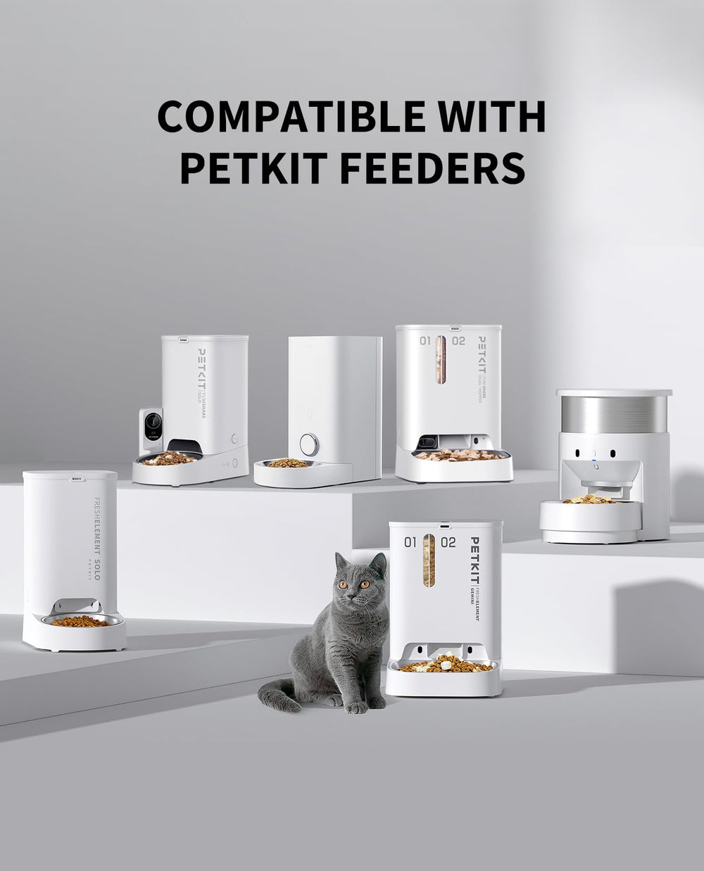 PETKIT desiccant bags moisture absorption in action reduces spoilage and odor.