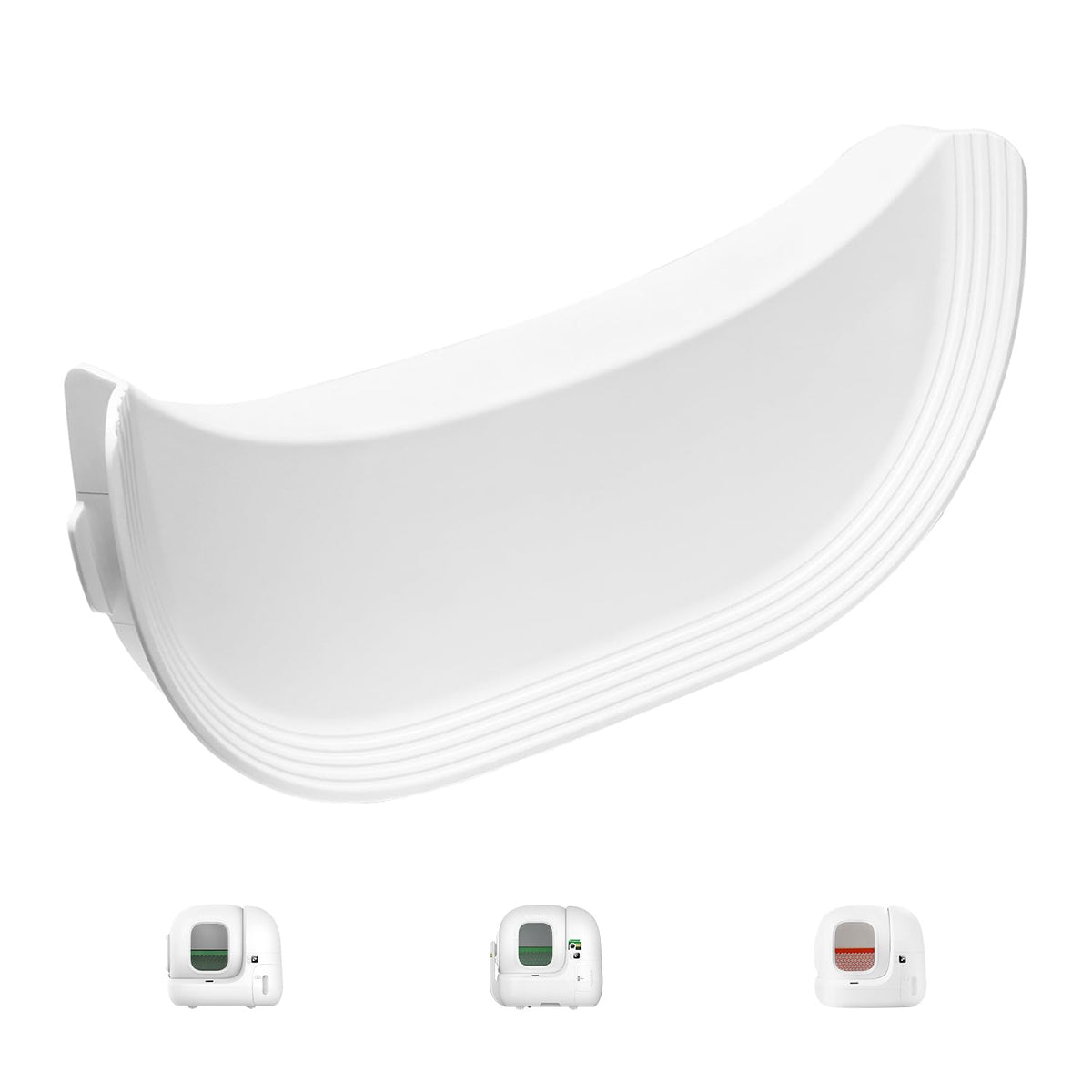 PetKit elevated entrance fence on PuraMax setup reduces litter tracking.