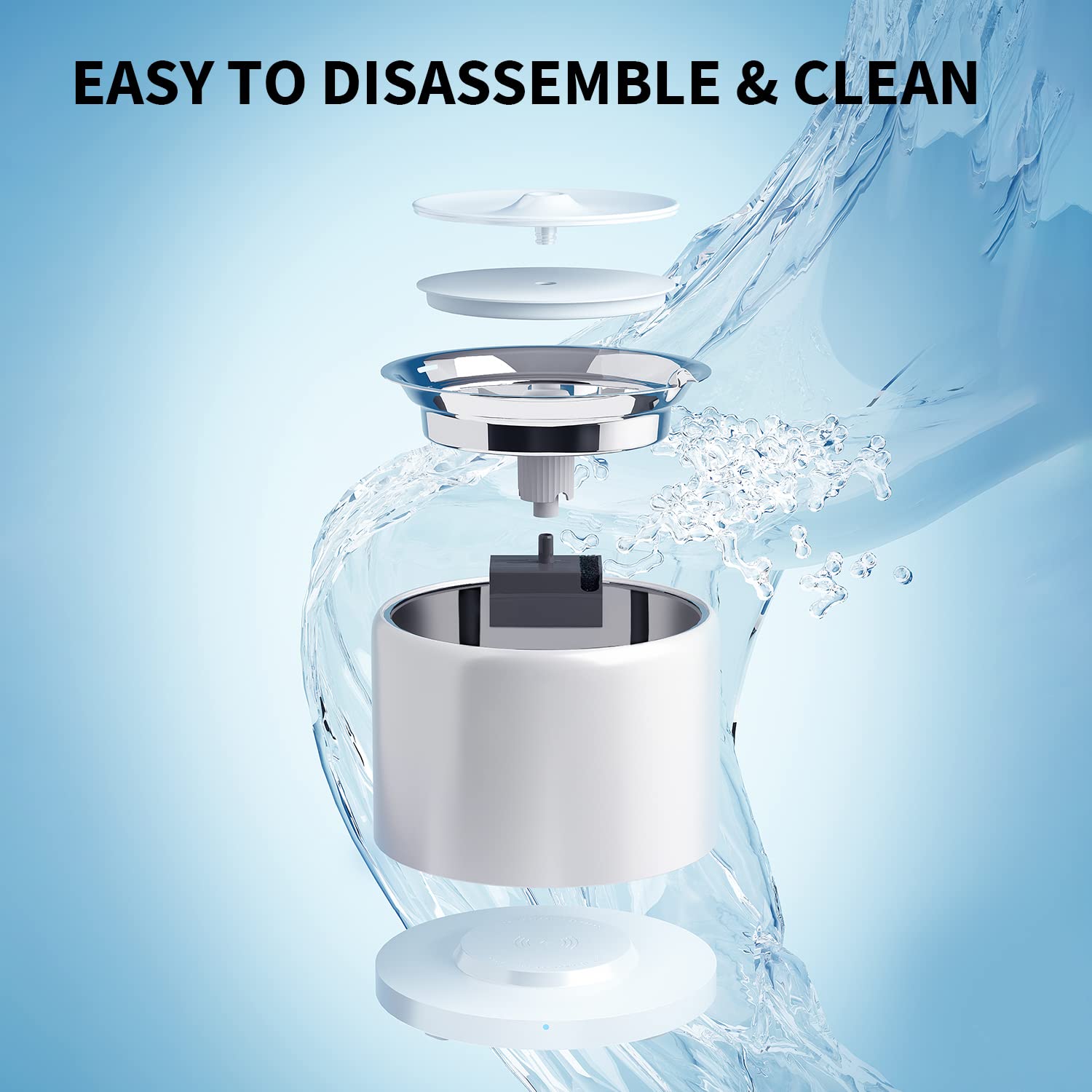 PETKIT Eversweet 3 Pro 1.6L capacity supports 1–2 cats.