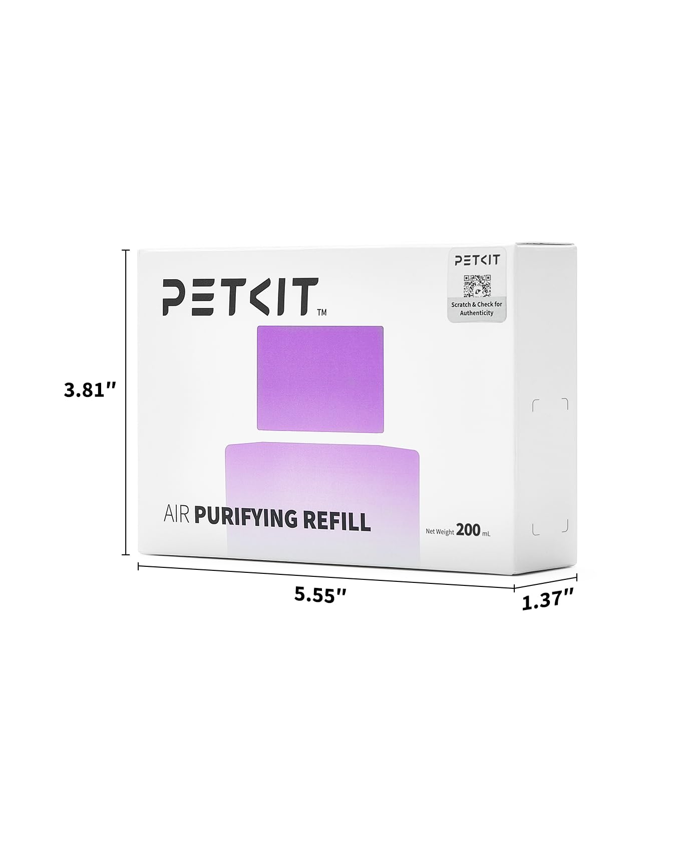 PETKIT fresh air result after refill demonstrates odor control