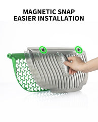 PETKIT Litter Sifter in action highlights quick separation of waste from clean litter