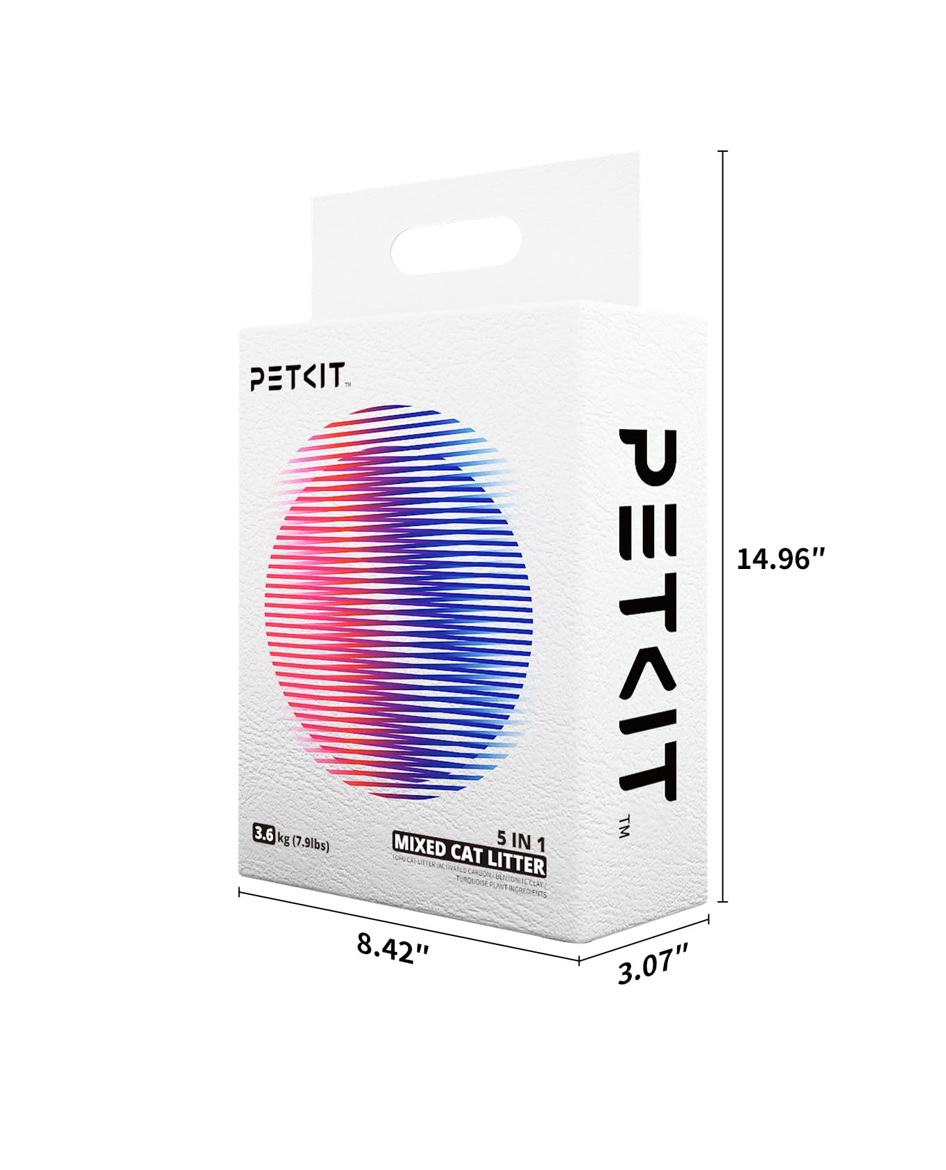 Multi-cat use scenario with unscented formula suitable for shared boxes
