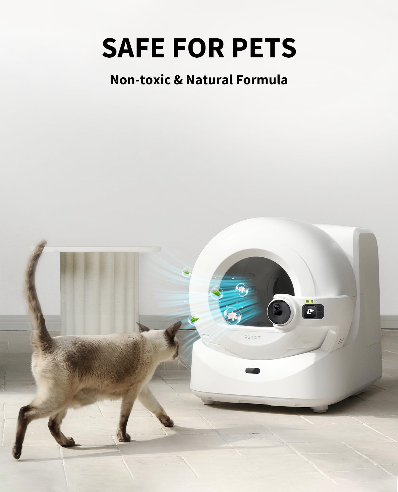 PETKIT N60 fits PUROBOT ULTRA for fresh space.