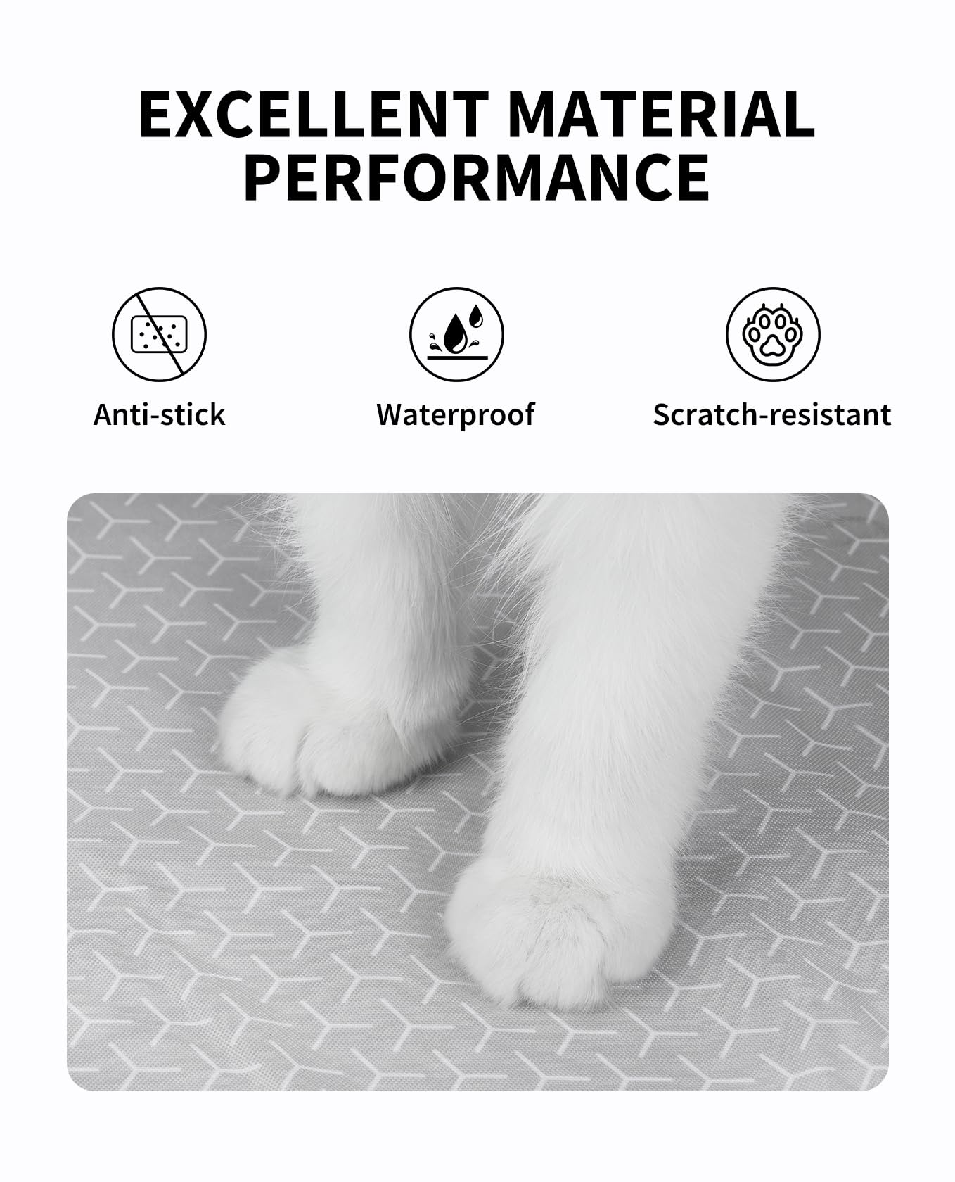 PETKIT New Cat Litter Pad Max easy-change process demonstrates quick three-step replacement.