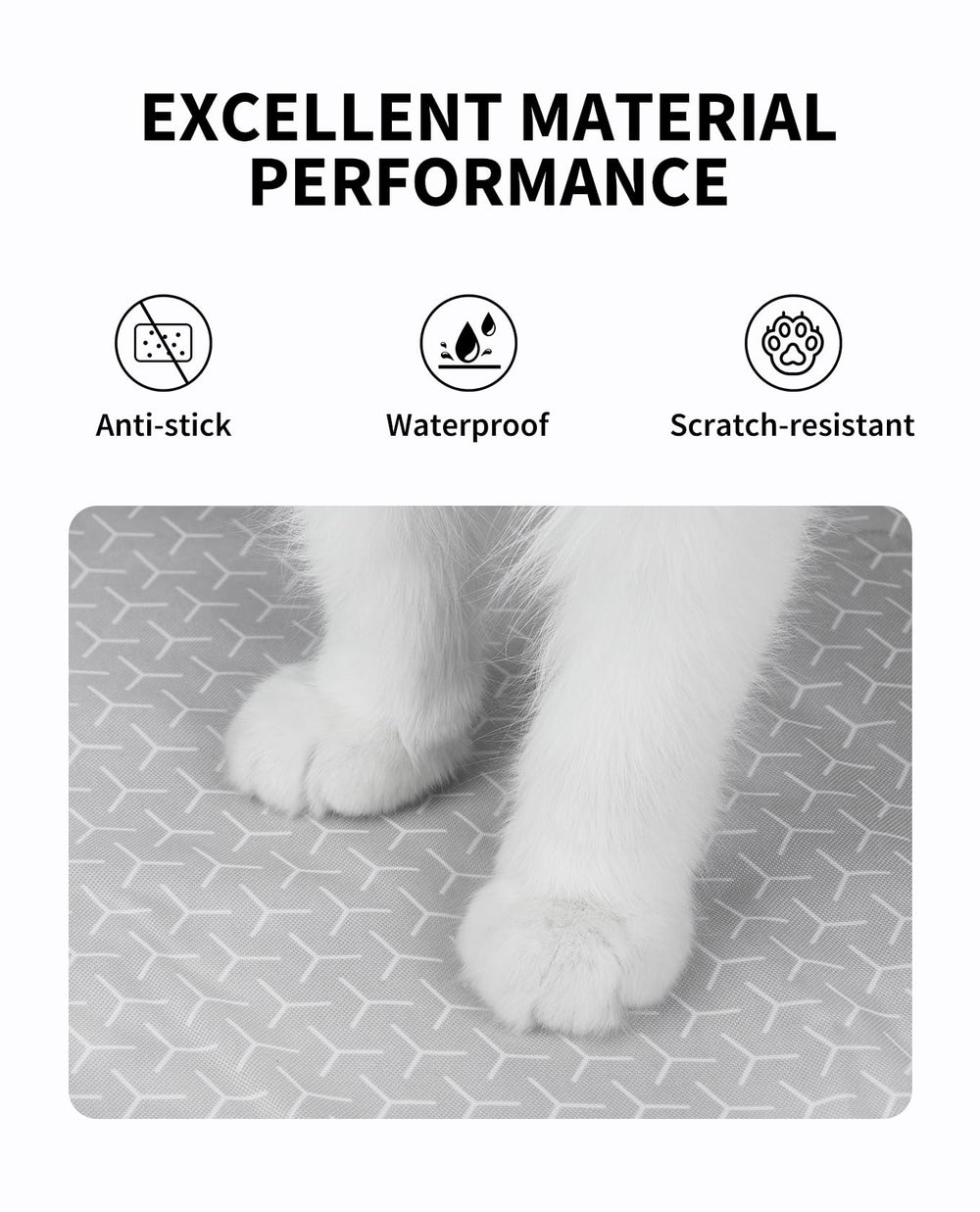 PETKIT New Cat Litter Pad Max easy-change process demonstrates quick three-step replacement.