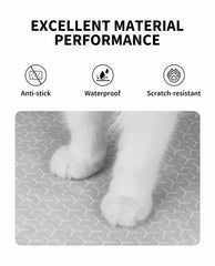 PETKIT New Cat Litter Pad Max easy-change process demonstrates quick three-step replacement.