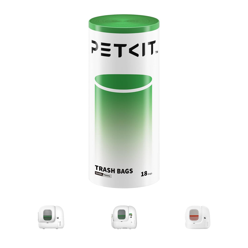PETKIT PuraMax bag roll close-up shows sturdy HDPE construction for reliable disposal.