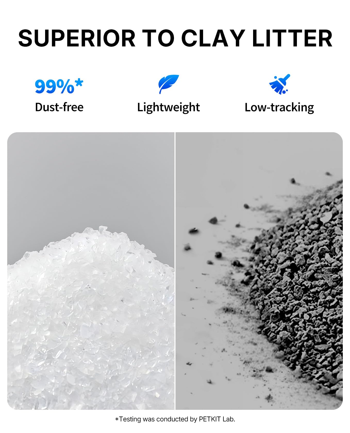 PETKIT Purobot Crystal Duo dual waste trap ensures efficient cleaning.