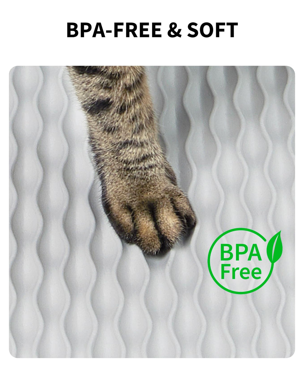 PETKIT sensor pad under mat gray supports reliable litter box sensing.