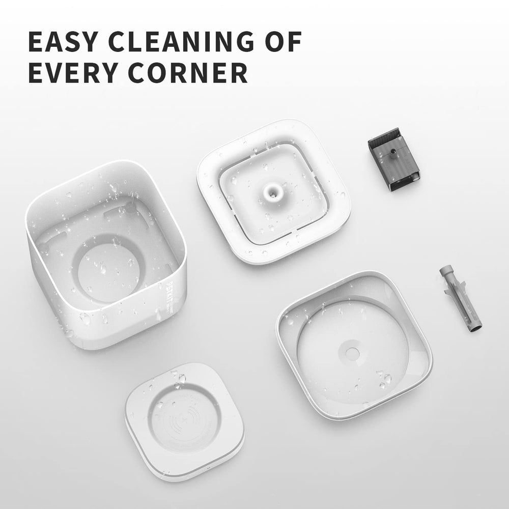 PETKIT water fountain quiet operation reduces noise in the home