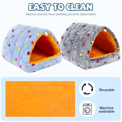 PETKNOWS warm plush nest provides cozy winter resting place for parrots