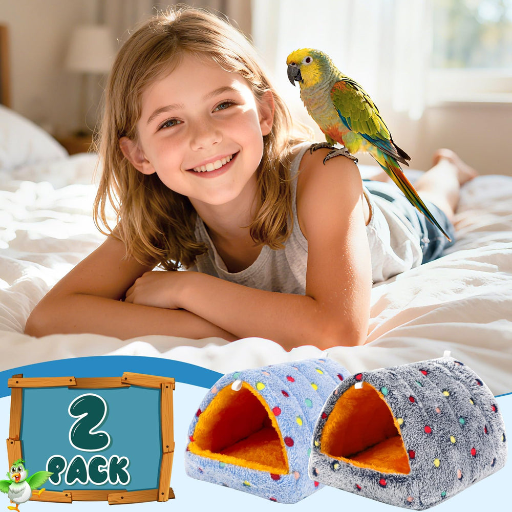 PETKNOWS top rings enable easy hanging anywhere in cage