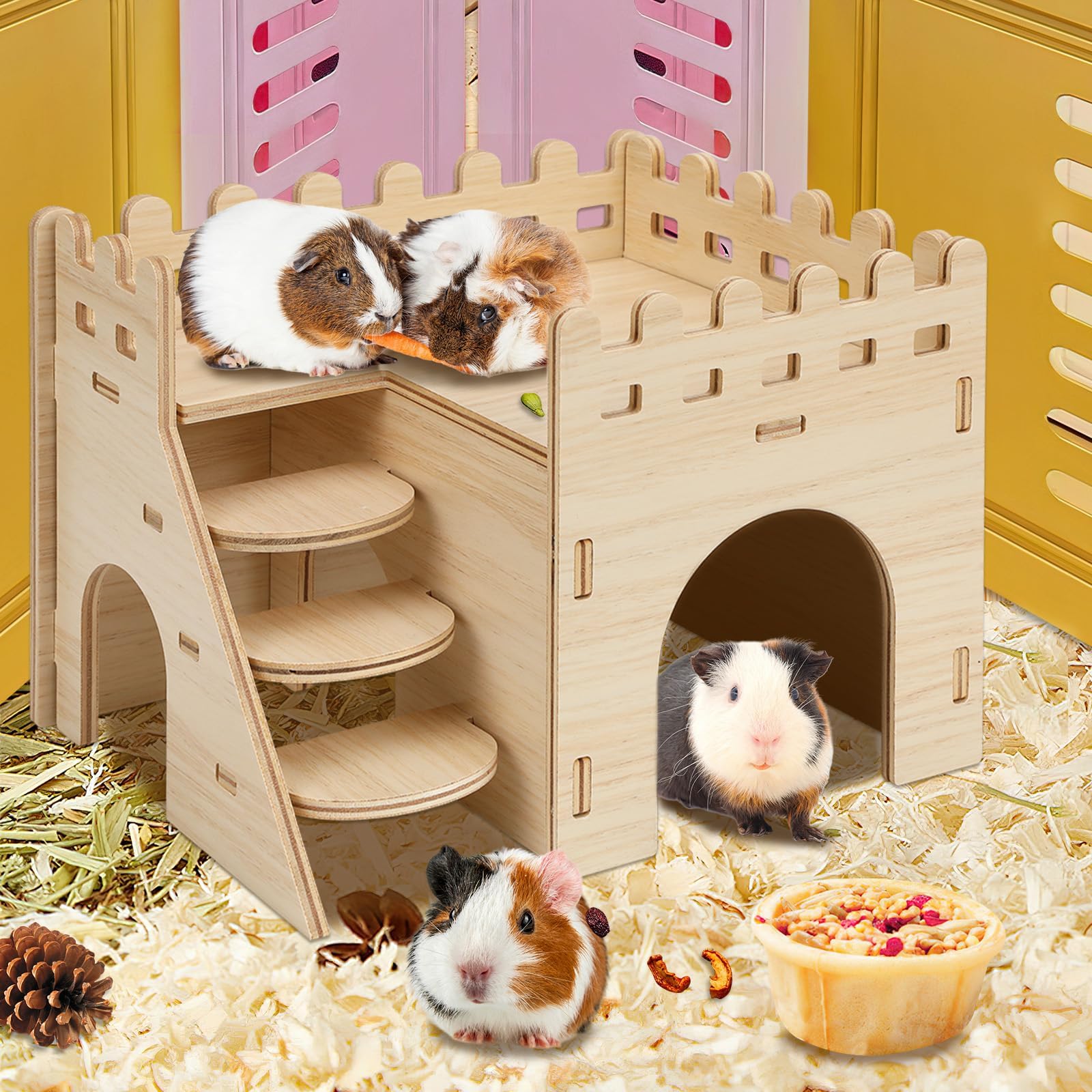 PETKNOWS easy-assembly design allows quick setup for pet parents.