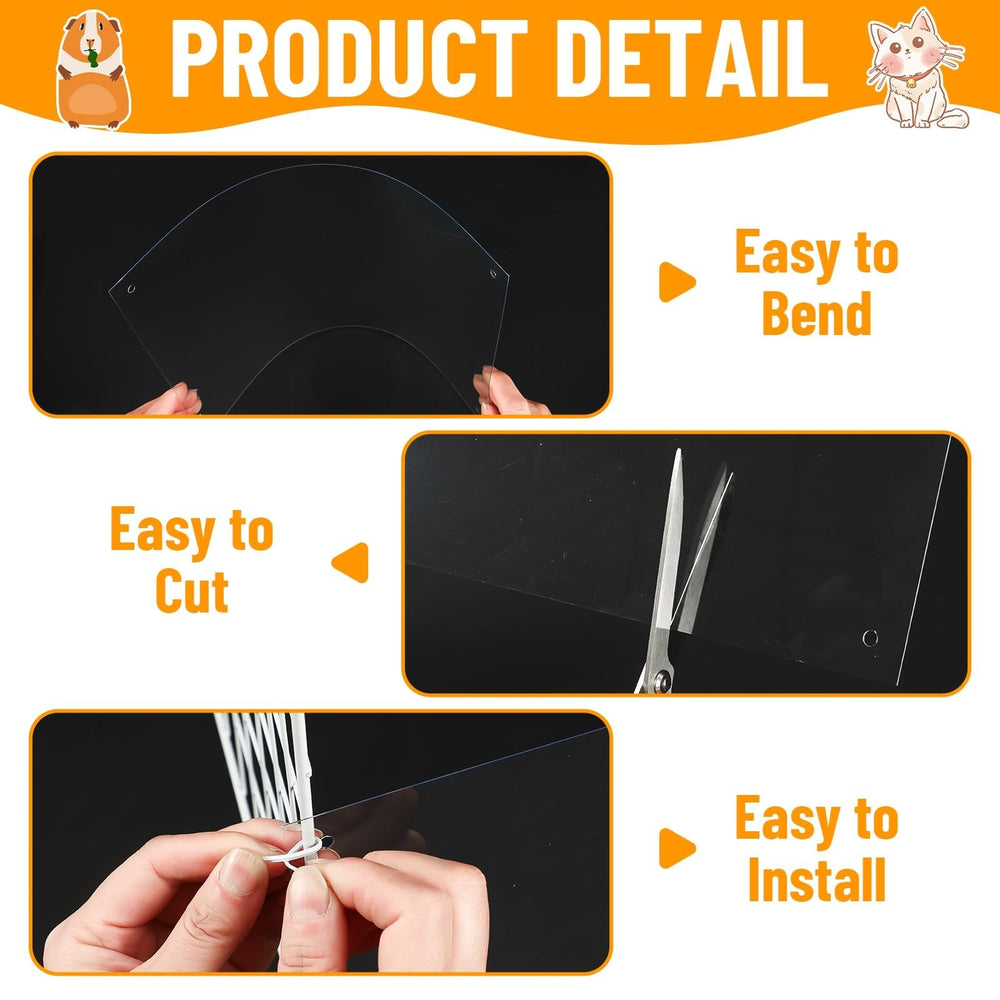PETKNOWS guinea pig liner cut-to-fit for snug cage compatibility.