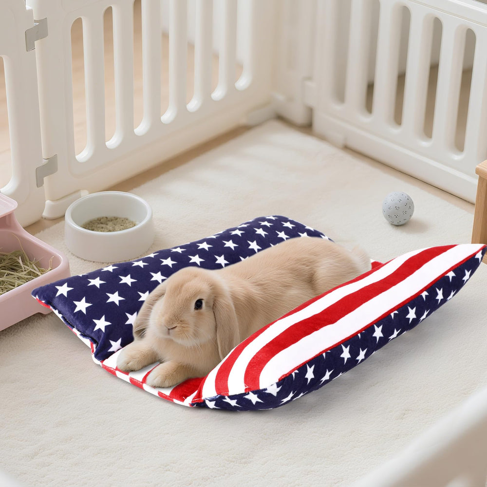PETKNOWS rabbit bed machine-washable fabric for easy cleaning