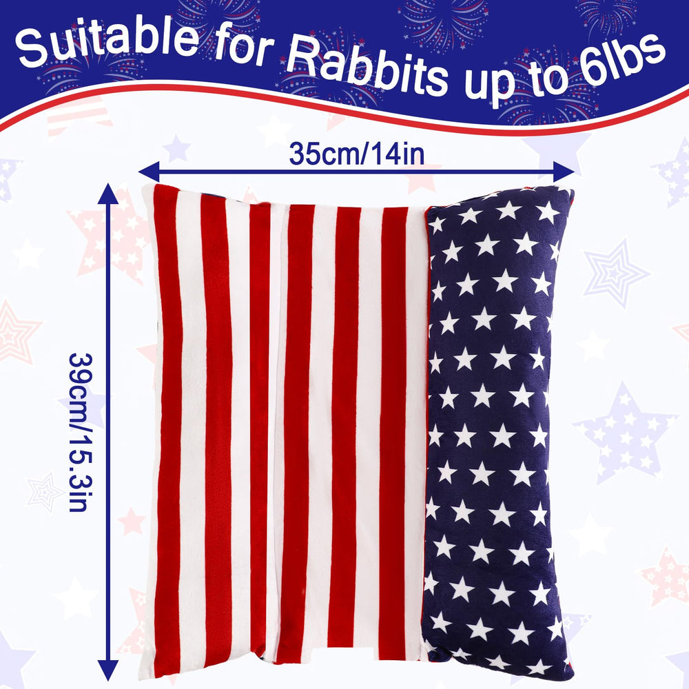 PETKNOWS rabbit bed side view highlights soft flannel for gentle skin comfort