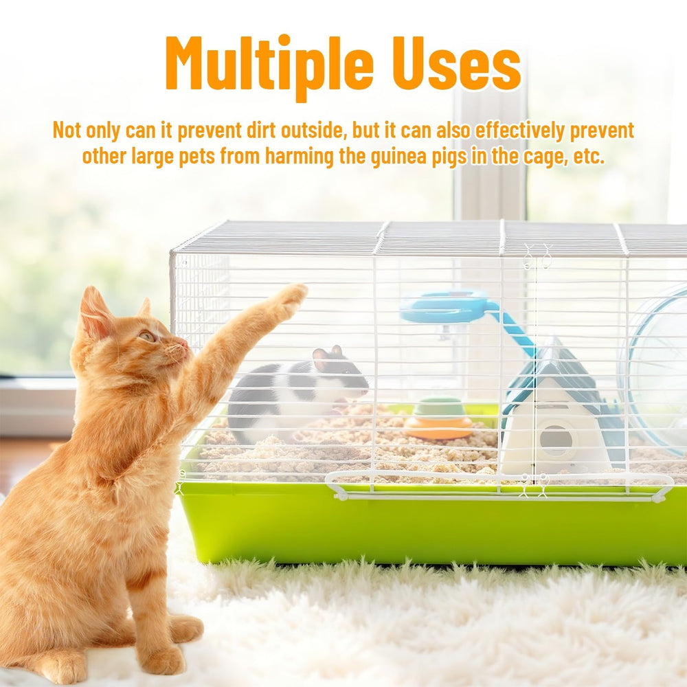 PETKNOWS rabbit cage edge liner guard preserves cage surroundings.