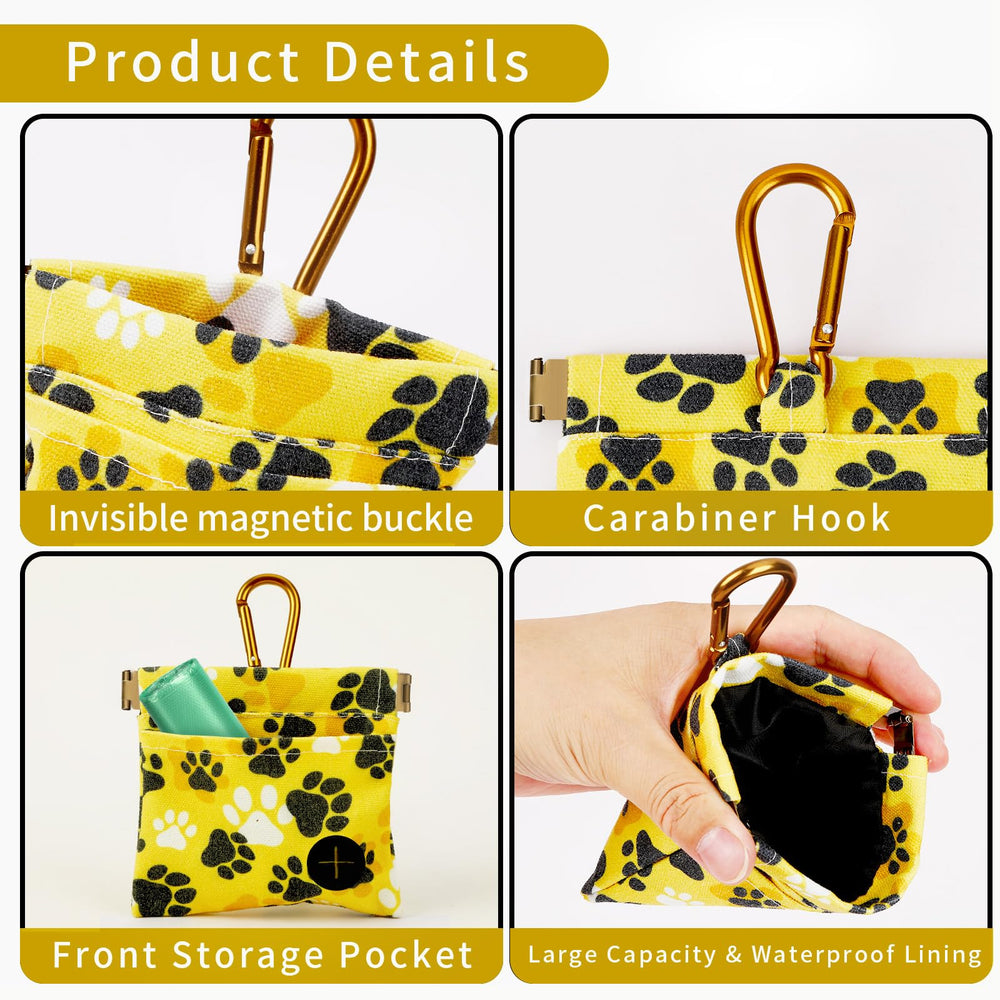 PETKNOWS front storage pocket holds IDs or cards for quick access.